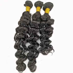 Wholesale Virgin Brazilian Human Hair Weave Unprocessed Human Hair Bundles Loose Deep Wave Curly Virgin Hair