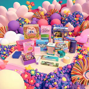 Venta caliente Personalizado 1 libra 8th Plug 3,5 7g 14g 28G comestible Cali Candy Cookies Zippersmell prueba troquelado Mlary bolsa con ventana - Product Image 1