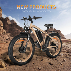 Bicicleta Eléctrica de Montaña de Alta Potencia 48V 2000W, Motor Delantero y Trasero sin Escobillas de Alta Velocidad, Neumáticos Anchos para Adultos, BaoLuJie - Product Image 1