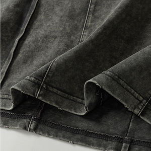 เสื้อยืดคอกลมแขนสั้นใส่ได้ทั้งชายและหญิงทรงหลวมซักได้มากสีพิเศษงานตัดเย็บตามสัญญา220กรัมฤดูร้อน - Product Image 2