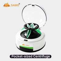 Mini-centrifugeuse de laboratoire PY-XZ-6000 6000 tr/min 2800xg, microcentrifugeuse de paillasse avec rotor composé pour 4 tubes de 2,0 ml