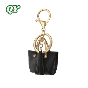 QY Llavero Multifuncional De Cuero Con Mini Monedero Y Colgante Para Mujeres Al Por Mayor - Product Image 1