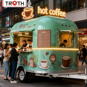 Camion mobile de restauration rapide Truth Snack Food Factory Concession Street, chariot de nourriture mobile, remorque de restauration rapide remorquable avec équipement - Product Image 1