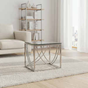 Commercio all'ingrosso stile europeo <span class=keywords><strong>tavolino</strong></span> quadrato con vetro superiore soggiorno mobili <span class=keywords><strong>tavolino</strong></span> per il lato del tè tavoli di vetro - Product Image 5
