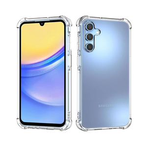 Funda Transparente para Samsung <span class=keywords><strong>Galaxy</strong></span> A35 <span class=keywords><strong>55</strong></span> <span class=keywords><strong>5G</strong></span>, Funda Delgada de TPU Suave con 4 Esquinas para Samsung <span class=keywords><strong>Galaxy</strong></span> A15 <span class=keywords><strong>5G</strong></span> - Product Image 1