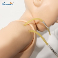 Modèle de formation en oxygénothérapie pédiatrique, mannequin d'entraînement à l'inhalation d'oxygène pour l'enseignement infirmier CE/ISO/ROHS/CNAS