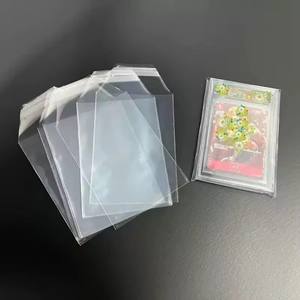 <b>Resealable</b> Self-adhesive PP Gold for Graded Card Sleeves for Baseball Football Sports Trading Card Slabs 3.4x5.5 - Product Image 6