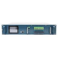 Amplificateur optique hybride HZY-EYA-XGS 8 ports EDFA avec WDM intégré 22dB, compatible XPON & XG(S) PON CATV PON