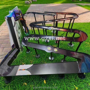 Labirinto di Metallo 3.5x4m, Gioco di Corsa con Tappeto Rullo, Pista Gigante per Biglie in Metallo, Panca, Gesso per Palestra, Oggetti di Scena Interattivi per Sala Live Streaming - Product Image 4