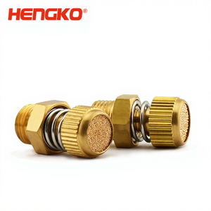HENGKO Nouveau filtre en poudre métallique frittée Bronze Acier inoxydable Silencieux d'échappement pour voiture Moto Réduction du bruit - Product Image 2