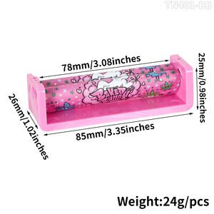 Nuova Macchina per Rollare Rosa 78mm all'Ingrosso, Accessori per Fumare Formato 11/4, Macchina per Rollare Tabacco con Logo Personalizzato - Product Image 5
