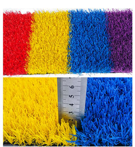 Gazon artificiel pour terrain de football de maternelle, tapis <span class=keywords><strong>vert</strong></span>, surface de terrain de jeu sportif extérieur - Product Image 5