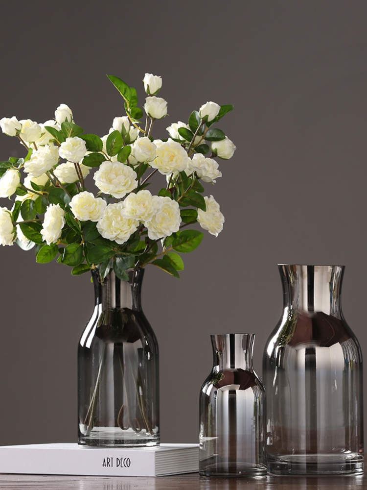 Factory Produced Wholesale Glass Flower Vases for Home Decor