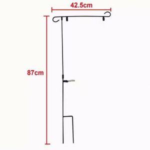 Drapeau de jardin personnalisé 12x18 pouces, imprimé numériquement double face, en polyester Oxford 300D, écologique et durable, pour printemps-été - Product Image 5