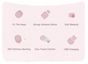 人気アマゾンセール工場卸売エロ10周波数ミニサイズピンクレディーワンドマッサージャー女性オナニーセックスおもちゃ - Product Image 5