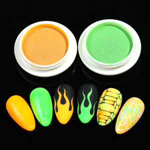 Pigmentos Fluorescentes Brillantes al por Mayor, Pigmentos Orgánicos Personalizables para Recubrimientos, Polvo para Uñas en Varios Colores y Formas - Product Image 2