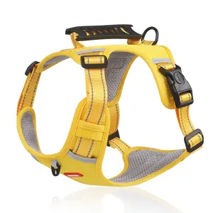 Hot Sale Pet Chest Strap Vest Dog Small Dog Rope Wholesale Reflective Dog Harness with Leash