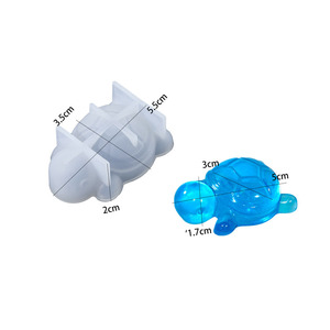 3D Rùa Biển Và Rùa Thân Thiện Với Môi Trắng Silicone Nhựa Khuôn Tự Làm Nhựa Trang Trí Bánh Công Cụ Cho Thiết Kế Sáng Tạo - Product Image 4