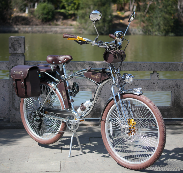 精密に設計された26スプリンガーフォークで、スムーズなサイクリング