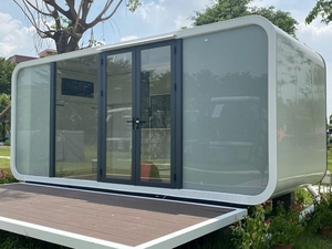 Vente à chaud de meubles de cabine Apple au design moderne de luxe petite maison de haute qualité pour hôtels en acier - Product Image 4