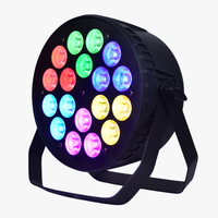 Projecteur LED Par RGBW 4-en-1 Slim 200W avec Coque en Aluminium et Contrôle DMX512 pour DJ, Discothèque et Soirées