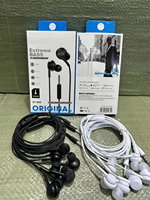 Casque filaire à oreilles très vendu Meilleure qualité Casque filaire avec microphone Casque pour Infinx pour Samsong pour Oraimo
