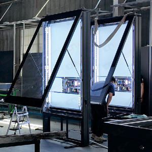 Recinto de exhibición al aire libre de aluminio IP65 Rated Rugged Cabinet Housing LED Totem <span class=keywords><strong>Campañas</strong></span> comerciales - Product Image 6