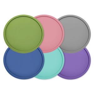 Posavasos de Silicona Antideslizantes e Impermeables con Logotipo Personalizado al por Mayor, Protector de Mesa - Product Image 3