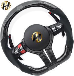 Setir Kemudi Serat Karbon LED <span class=keywords><strong>M</strong></span> Sport Kustom untuk BMW F06/F10-F11/F20-F36/F80-F87/M2-M6 Style 02-M3 - Product Image 2