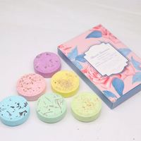 Venta al por mayor de vaporizadores de ducha relajantes de pulpa de bambú con lavanda, eucalipto y chocolate, con etiqueta privada y embalaje personalizado, OEM/ODM