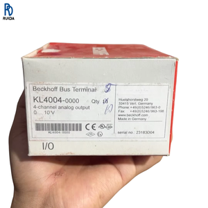 Módulo de Salida Analógica para Controlador PLC, Nuevo y Original, KL4004-0000, Módulo de Salida Analógica de 4 Canales - Product Image 1