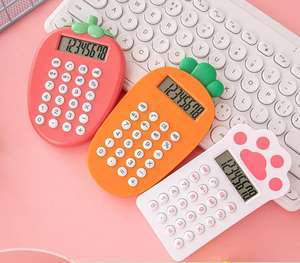 Calculatrice scientifique mignonne à piles avec un design élégant - Product Image 1