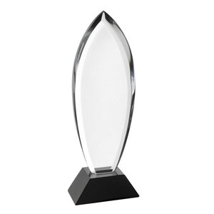 Roma trofeo in legno con cristallo 251mm alta stampa UV per premi e medaglie H = 251X21mm - Product Image 1