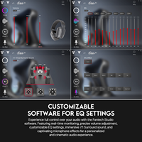 FANTECH WHG03P Headset E-Sports Nirkabel untuk Gaming dengan Mikrofon BT Over-ear Suara Surround 7.1 Headset Mikrofon
