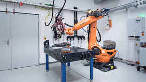 Bras de soudage robotisé industriel 6 axes, laser, moteur PLC, charge utile 22 kg, IP54/IP67, découpe 3D haute performance - Product Image 6