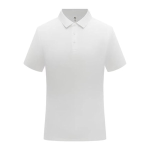 เสื้อโปโลผ้าฝ้ายยูนิเซ็กซ์ 240 กรัม 10A ป้องกันแบคทีเรีย เสื้อทำงานฤดูร้อน ทรงหลวม มีป้าย - Product Image 2