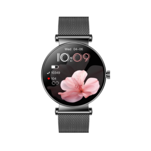 นาฬิกาอัจฉริยะสำหรับผู้หญิงหรูหราสีทอง <span class=keywords><strong>Y16</strong></span> 1.32 "AMOLED BT Call 6.8มม. บางเฉียบเตือนสุขภาพสตรีนาฬิกาอัจฉริยะ - Product Image 5