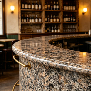 Losas de Granito Caledonia Natural Pulido de Primera Calidad, Corte a Medida, Duraderas para Cocina, Baño y Exteriores - Product Image 4