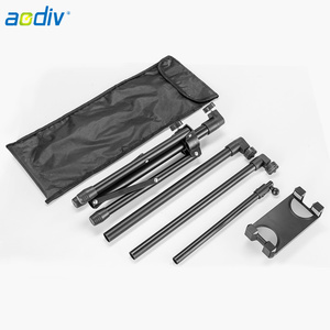 12.9-inch xoay <span class=keywords><strong>iPad</strong></span> Pro máy tính bảng đứng kim loại có thể gập lại sàn chân máy với ABS và Silicone cho máy tính xách tay và máy tính bảng PC của - Product Image 1