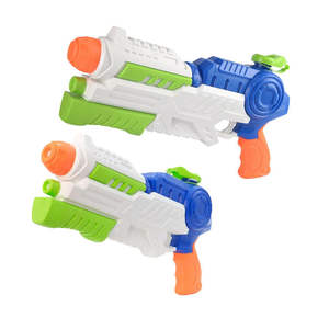 Brinquedos de Pistolas de Água Personalizadas Mais Populares Holi Squirt Pacote com 2 930CC Pressão para Crianças e Adultos Verão Piscina Praia - Product Image 1