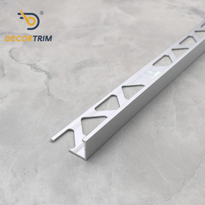 DECORTRIM Custom Factory L-Shape Aluminum Ceramic <strong>Decorative</strong> Edging Profile Wall <strong>Metal</strong> <strong>Corners</strong> Wholesale Tiling Trims - Product Image 1