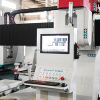 Système de commande OSAI/LNC, centre d'usinage CNC à 5 axes avec fonction automatique pour la fabrication de chaises et de pieds de table en bois 3D