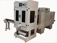 Machine d'emballage automatique de manchon rétractable de film plastique de tunnel thermique d'eau minérale de haute qualité