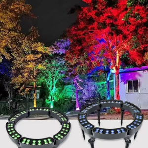 New <strong>Outdoor</strong> Garden IP65 Waterproof Rgb Automatic Color Change Post Projection Lamp Led <strong>Tree</strong> Holding <strong>Light</strong> - Product Image 4