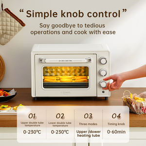 Horno Eléctrico Combinado 3 en 1 de Fábrica OEM, <span class=keywords><strong>Mini</strong></span> Horno Eléctrico de 12l/13 Litros, Color Rosa, para Repostería Casera y Pasteles - Product Image 3