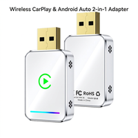 Adaptateur Mini CarPlay Android Auto Blanc pour Voiture - 30% de Réduction