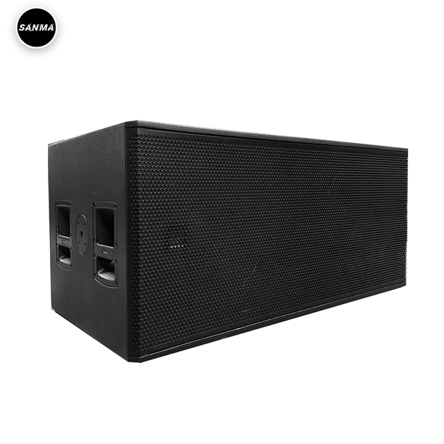 8008 Professional Active Subwoofer Cabinet Reinforced Structure Shockproof Design for Outdoor Live Concert Bass Supplement