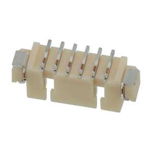Connecteur SMT 2A, 2,0 mm de pas, 7 broches, simple rangée, angle droit, contact en laiton, anti-erreur, carte-câble WTB 250V - Product Image 3