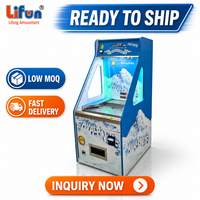 Machine d'arcade LIFUN à pousser les pièces pour divertissement intérieur avec trou de bonus, appareil de jeu à monnayeur pour salle d'arcade