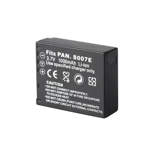 1000mAh CGR CGA-S007 S007A S007E DMW-BCD10E充電式カメラバッテリーDMC TZ1 TZ2 TZ3 TZ4 <span class=keywords><strong>TZ5</strong></span> TZ50 TZ15用 - Product Image 1
